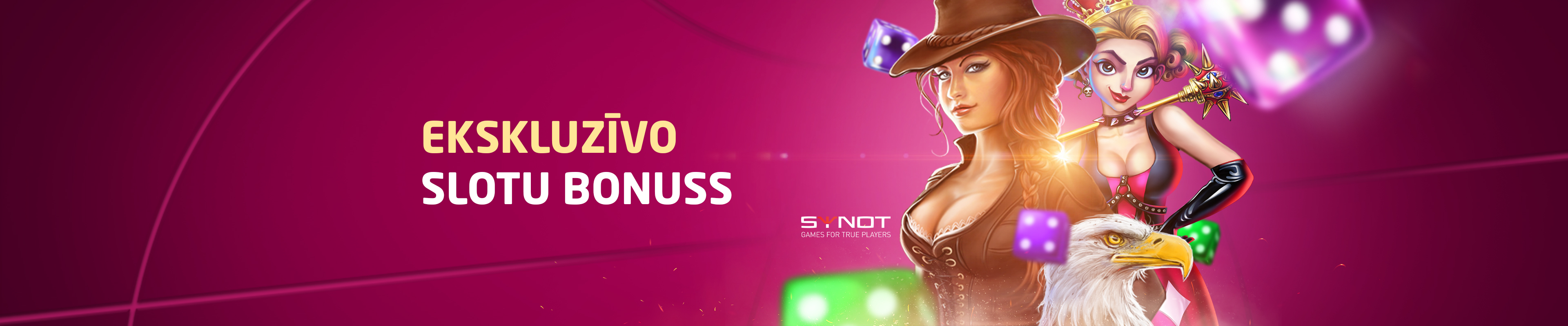 SYNOT Dice slotu bonuss