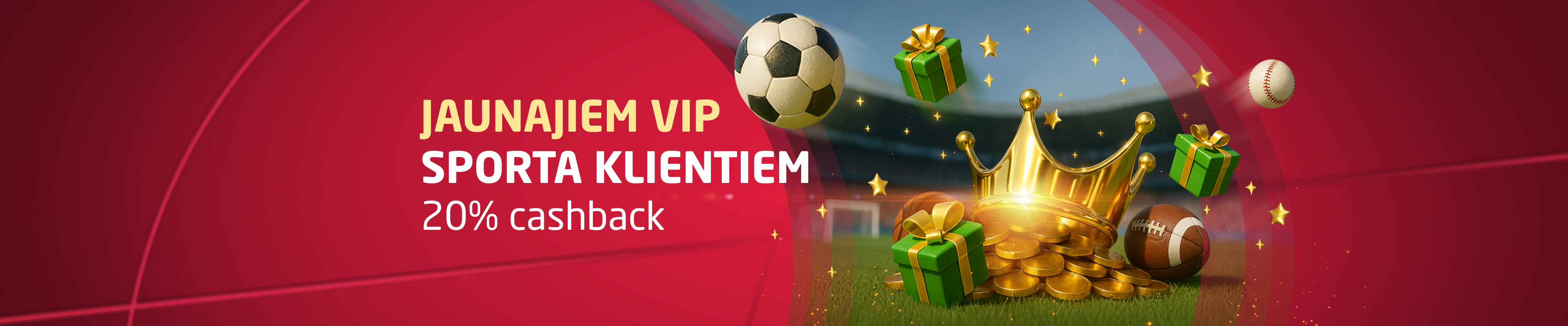 VIP piedāvājums jaunajiem sporta klientiem