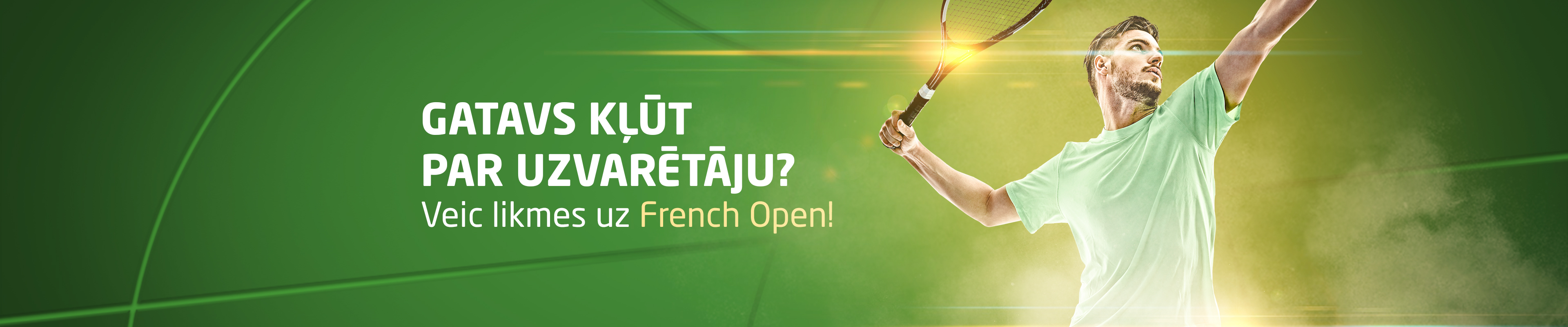 French Open bezriska likmes!